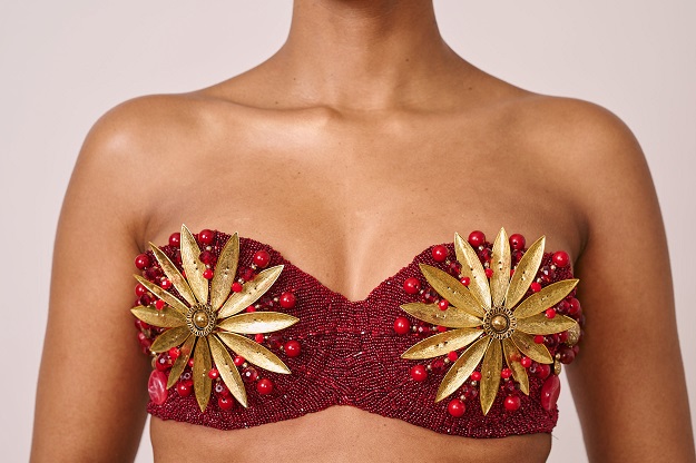 24. feuilles sur rouge